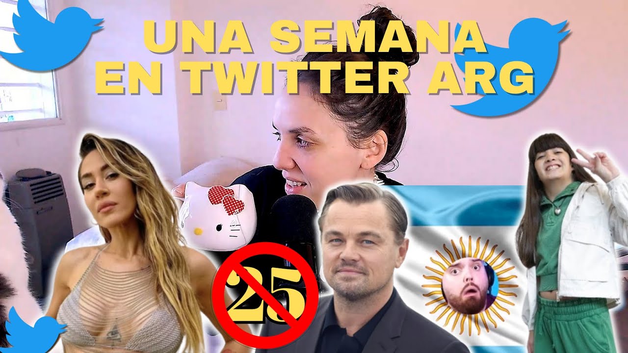 Una semana en tw, argentinos plaga, more con flow, Leo Dicaprio pendeviejo, Jmena es MAMÁ