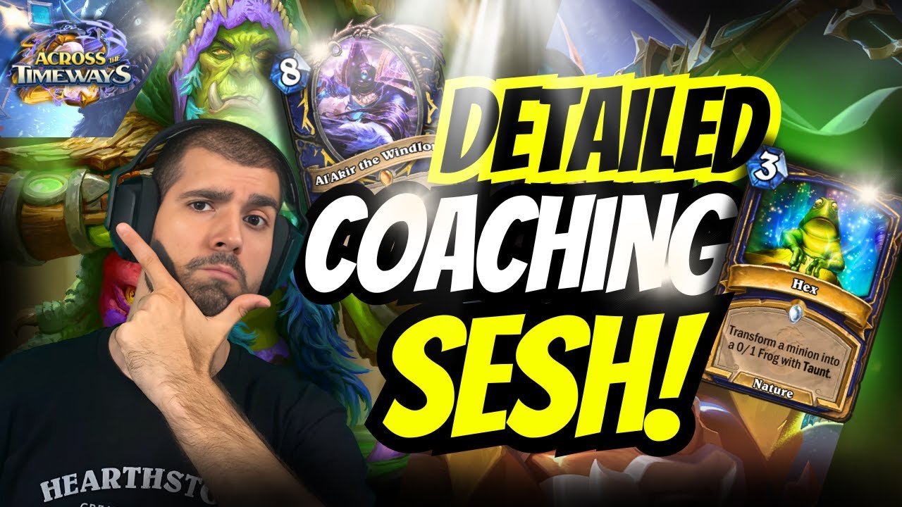🔥⚡ DETAILED MIDRANGE SHAMAN COACHING SESH! Full Guide + Gameplay
