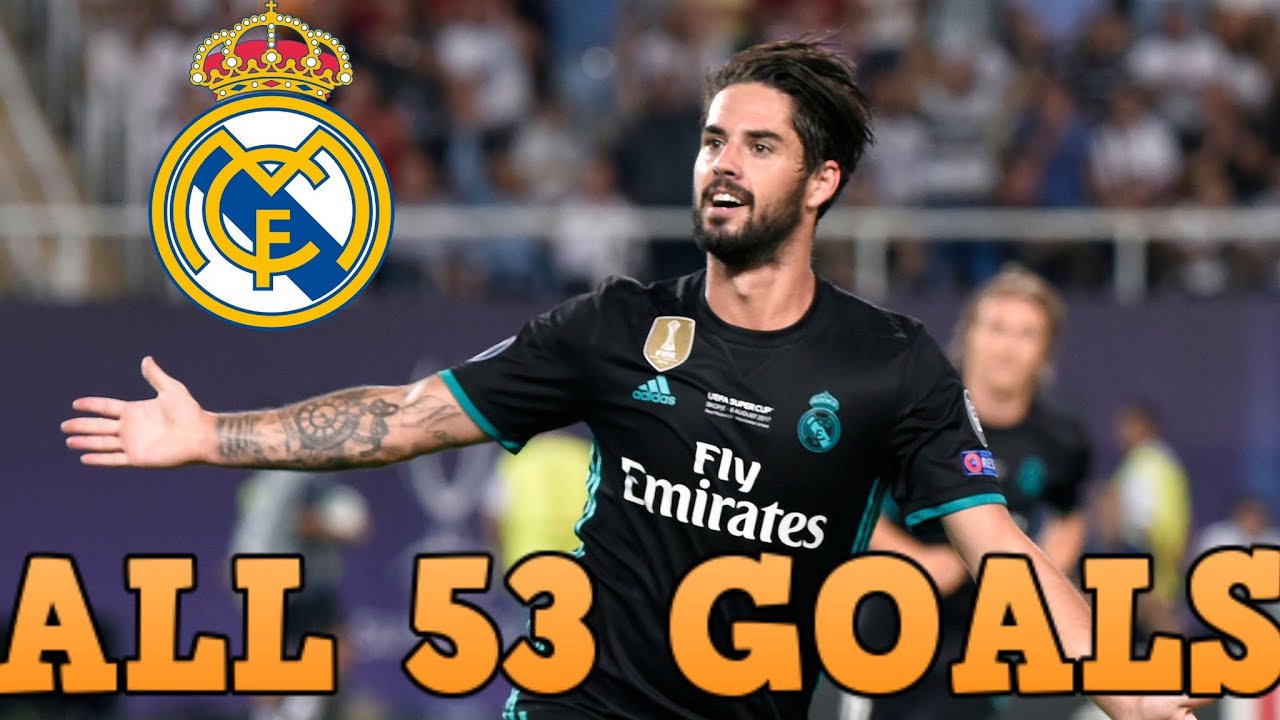 Isco Alarcon - All 53 Goals For Real Madrid - 2013-2022