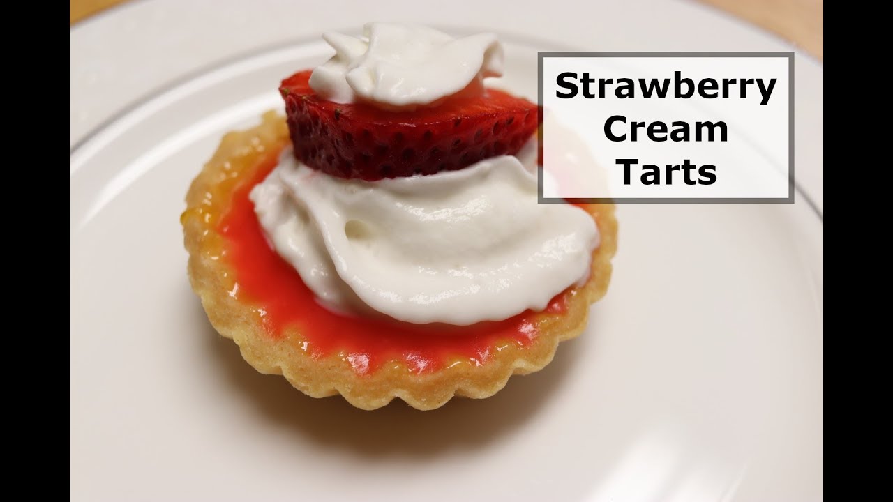 Strawberry Cream Tarts