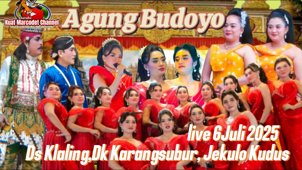 Live Agung Budoyo Ds Klaling Dk Karangsubur Jekulo Kudus 6Juli 2025 lakon Meso Jenar / Salok Tanding