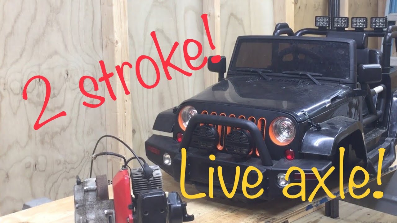 How to build a gas power wheels Jeep (part 1)