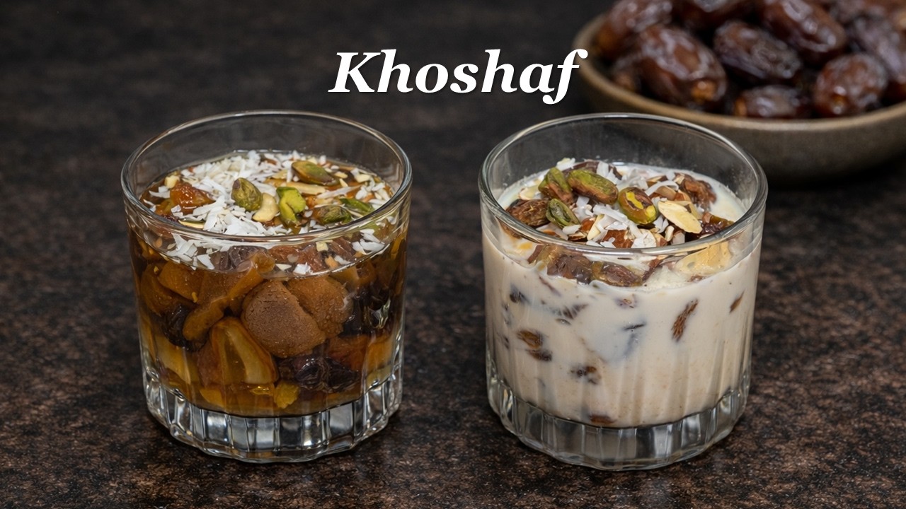 Egyptian Khoshaf Recipe  | Classic Ramadan Fruit Dessert Drink | The Egyptian Cook