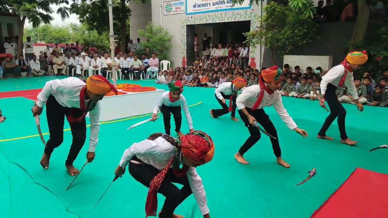 Taluka level 79th independence day celebrating in khakhra -1 primary school....