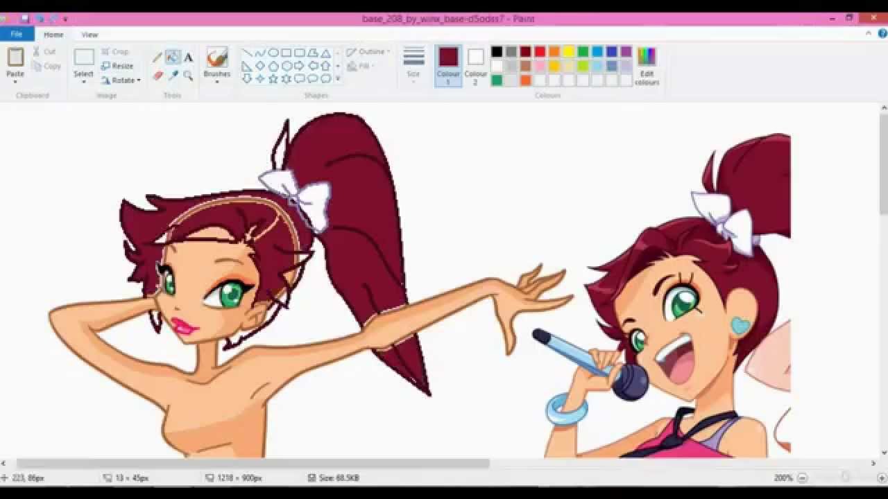 [LolirockxWinx] Let's draw: Auriana (Lolirock Speedpaint)