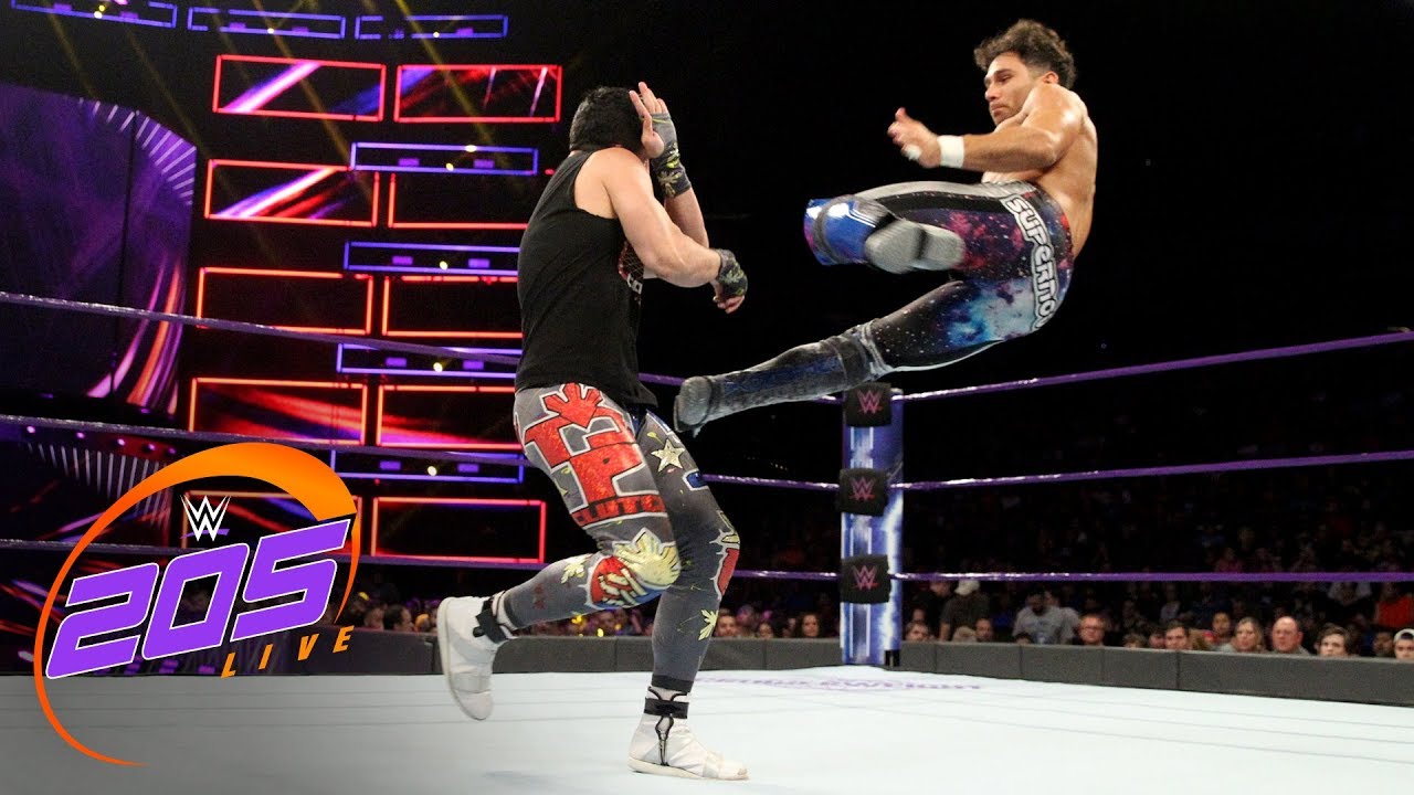 Noam Dar vs. TJP: WWE 205 Live, July 3, 2018
