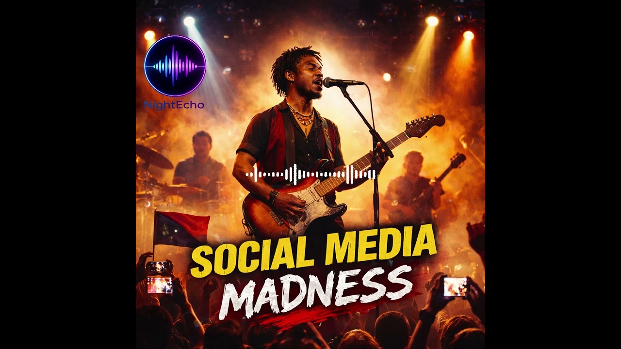 Social Media Madness (PNG Rock Version) 🇵🇬 | Official Music Video | Emotional PNG Rock Song