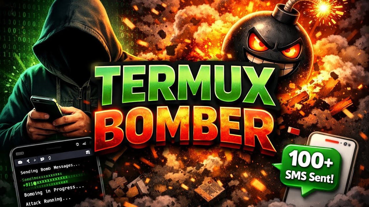 Termux me sms bomber kaise install kare | application SMS Bomber kaise download Karen |#Snhacker0103