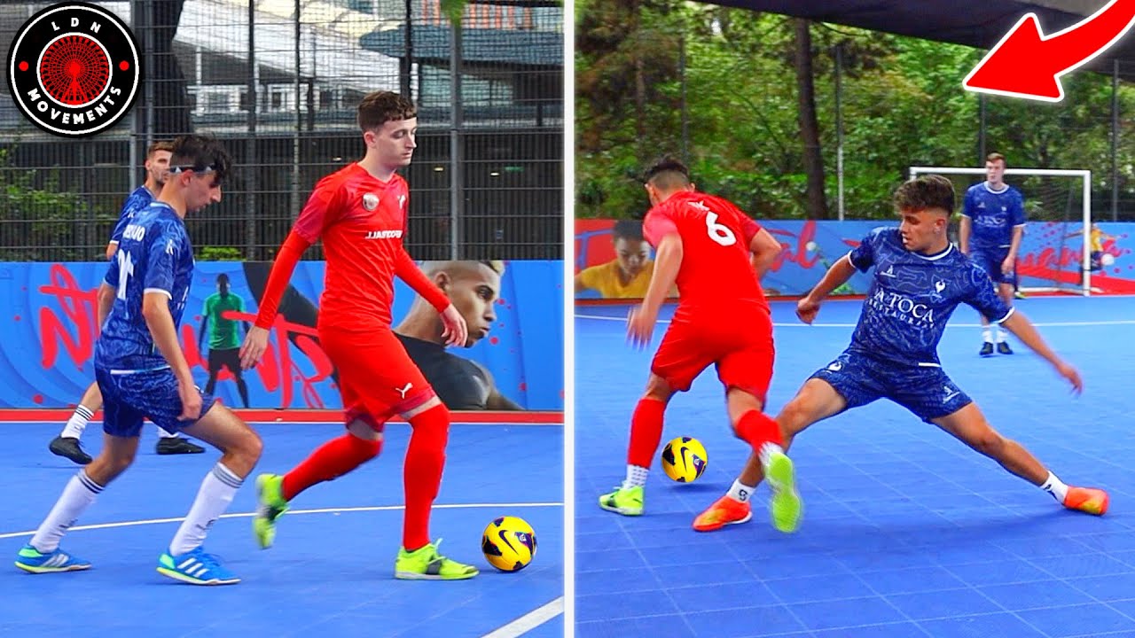 I Played in a FUTSAL MATCH & I Scored 4 GOALS! (Pro Football Skills)