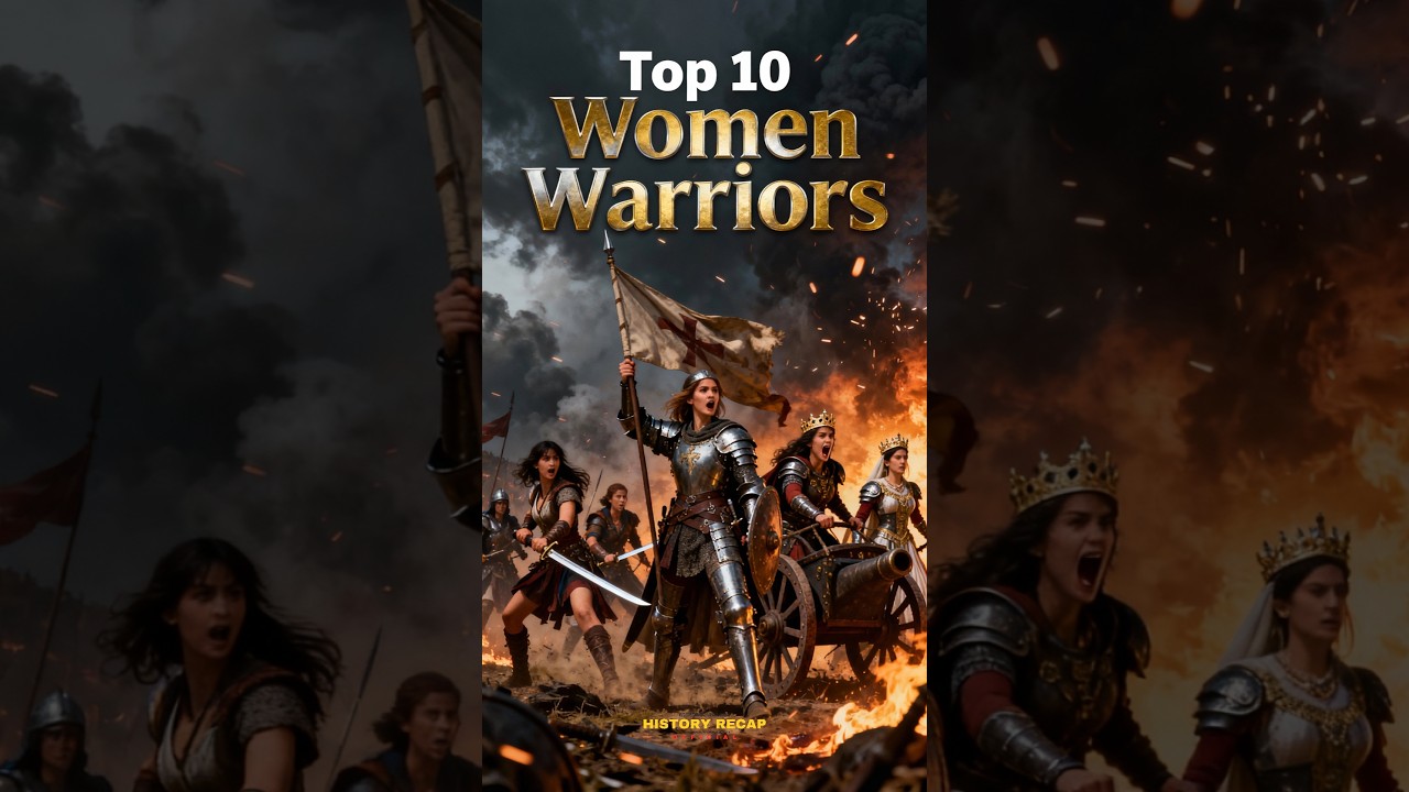 Top 10 Greatest Women Warriors in History #shorts #womenwarriors #femalewarriors