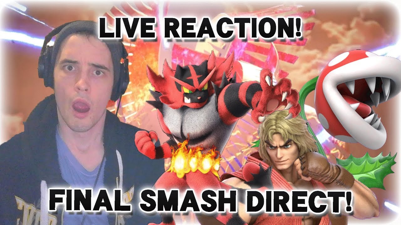 Billy Reacts to the Final Smash Direct! - Super Smash Bros. Ultimate!