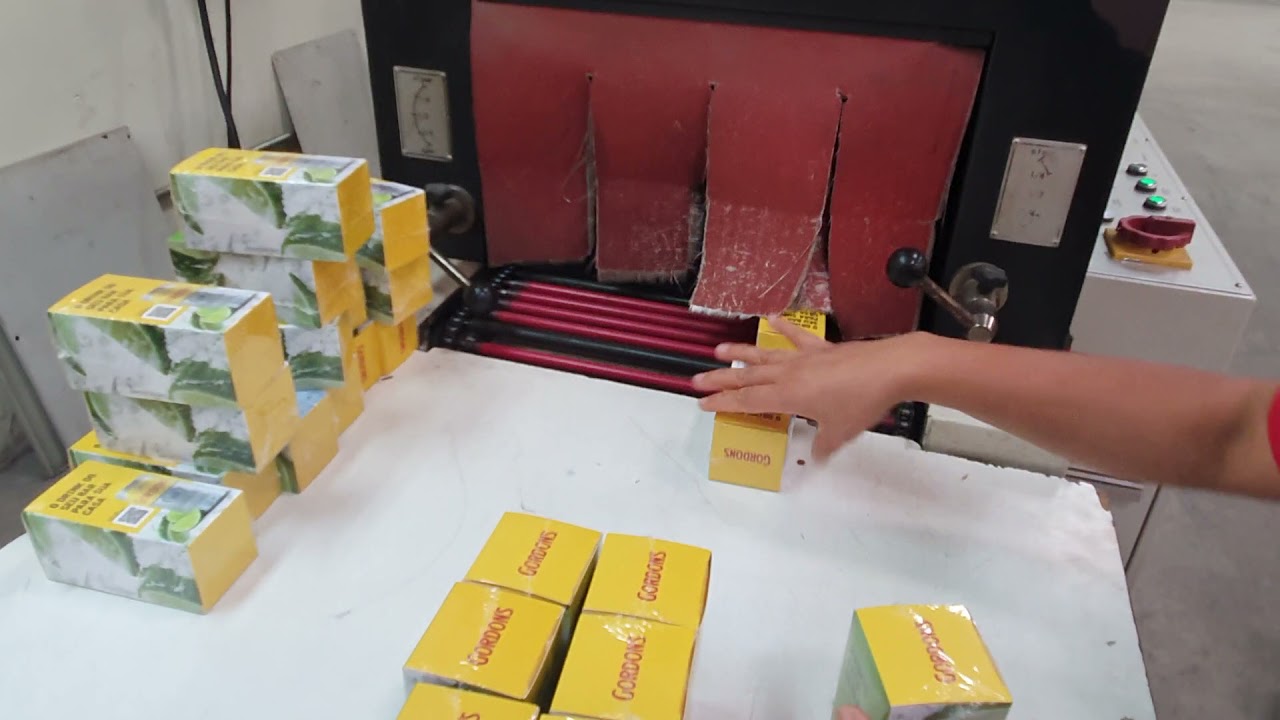 Seladora Autom&aacute;tica Shrink com Filme Poliolef&iacute;nico - 50 a 60 pe&ccedil;as/min Darnel Group