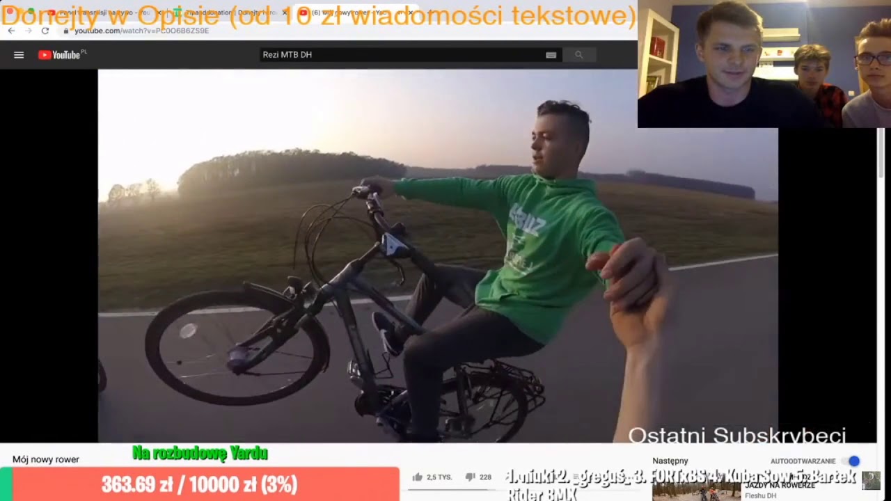 Oskar Macuk ocenia kanał Rezi MTB DH