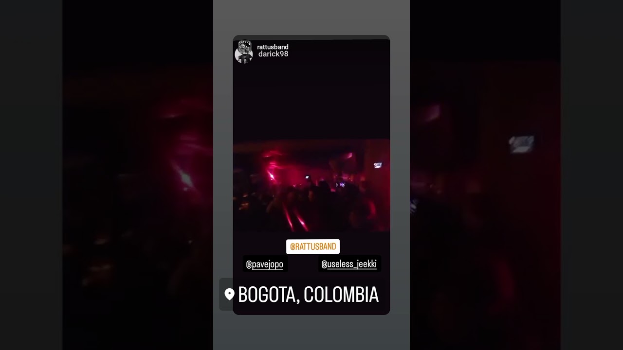 Rattus live @ Bogota, Kolombia 28.4.2025 