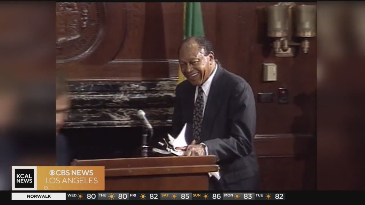 The L.A. City Council  proclaims July 1 as Tom  Bradley Day