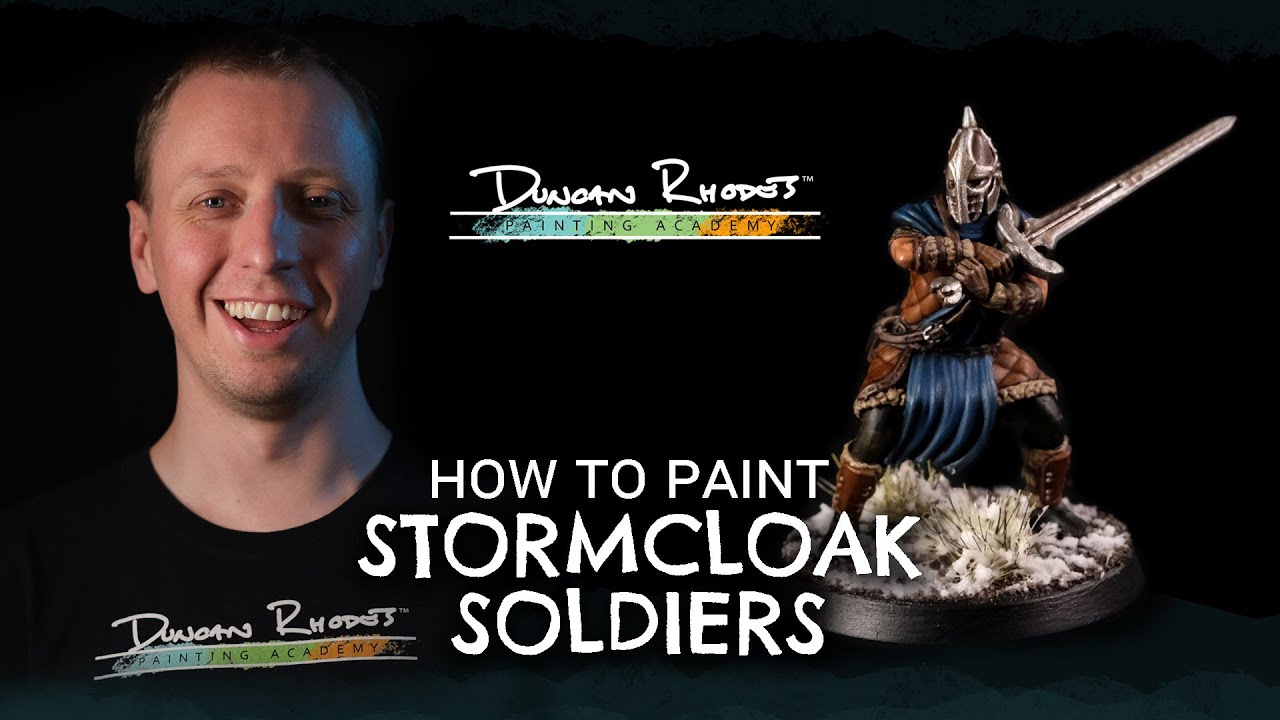 How to Paint: The Elder Scrolls-Call to Arms Stormcloak Soldier