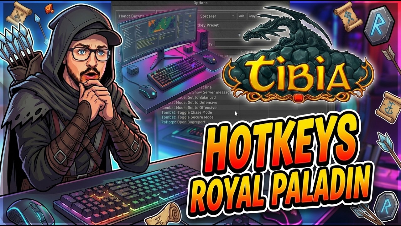 Paladin Hotkeys MOJE USTAWIENIA | Tibia - Poradnik