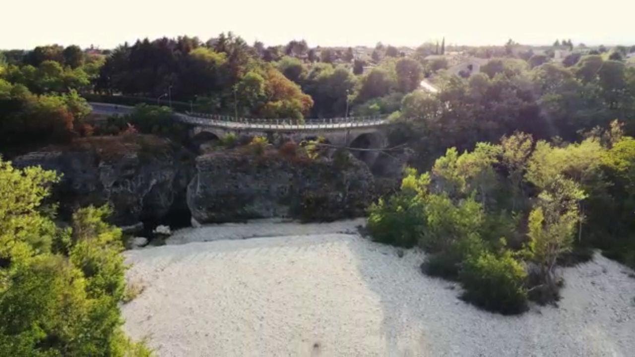Viaggio nella forra del Natisone in secca a Premariacco