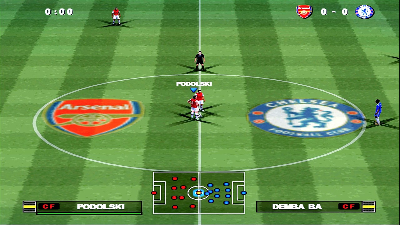PES 2013 — «Арсенал» против «Челси» | ПС2