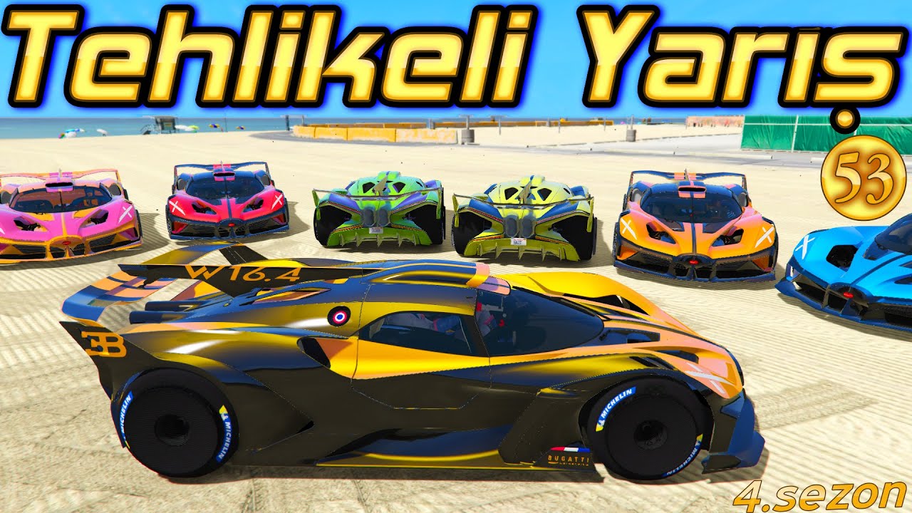 BUGATTİ BOLİDE TEHLİKELİ YARIŞ - Örümcek Bebek Abuzi Joker