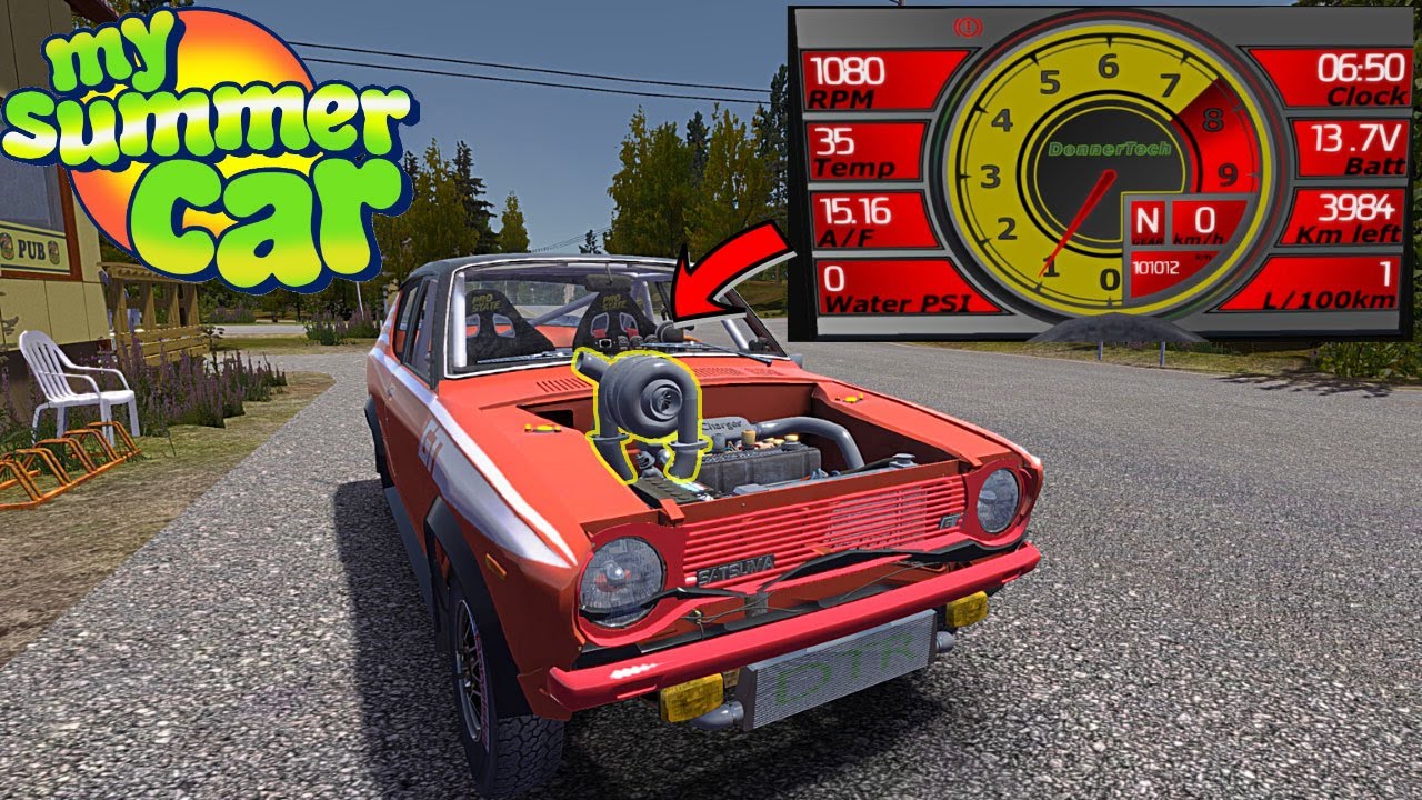 ТУРБО И ECU ДЛЯ САТСУМЫ - My Summer Car (Mod) # 202 | Radex