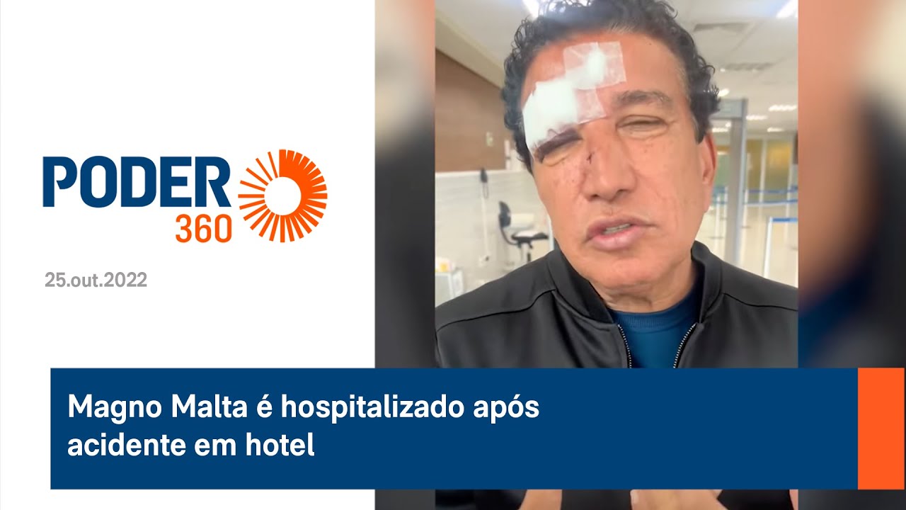 Magno Malta é hospitalizado após acidente em hotel