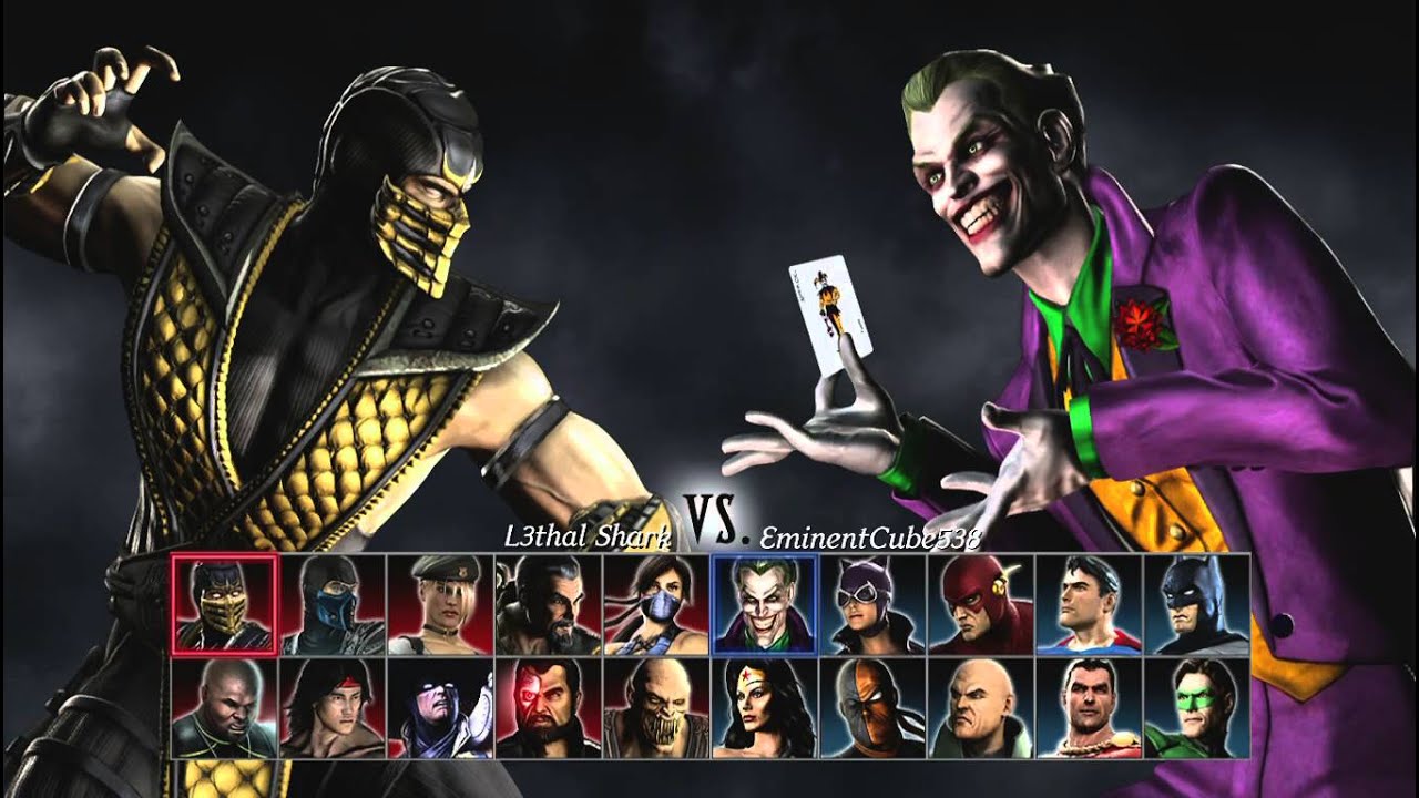 Mortal Kombat vs DC Universe: Learning the Controls/Online Match 1
