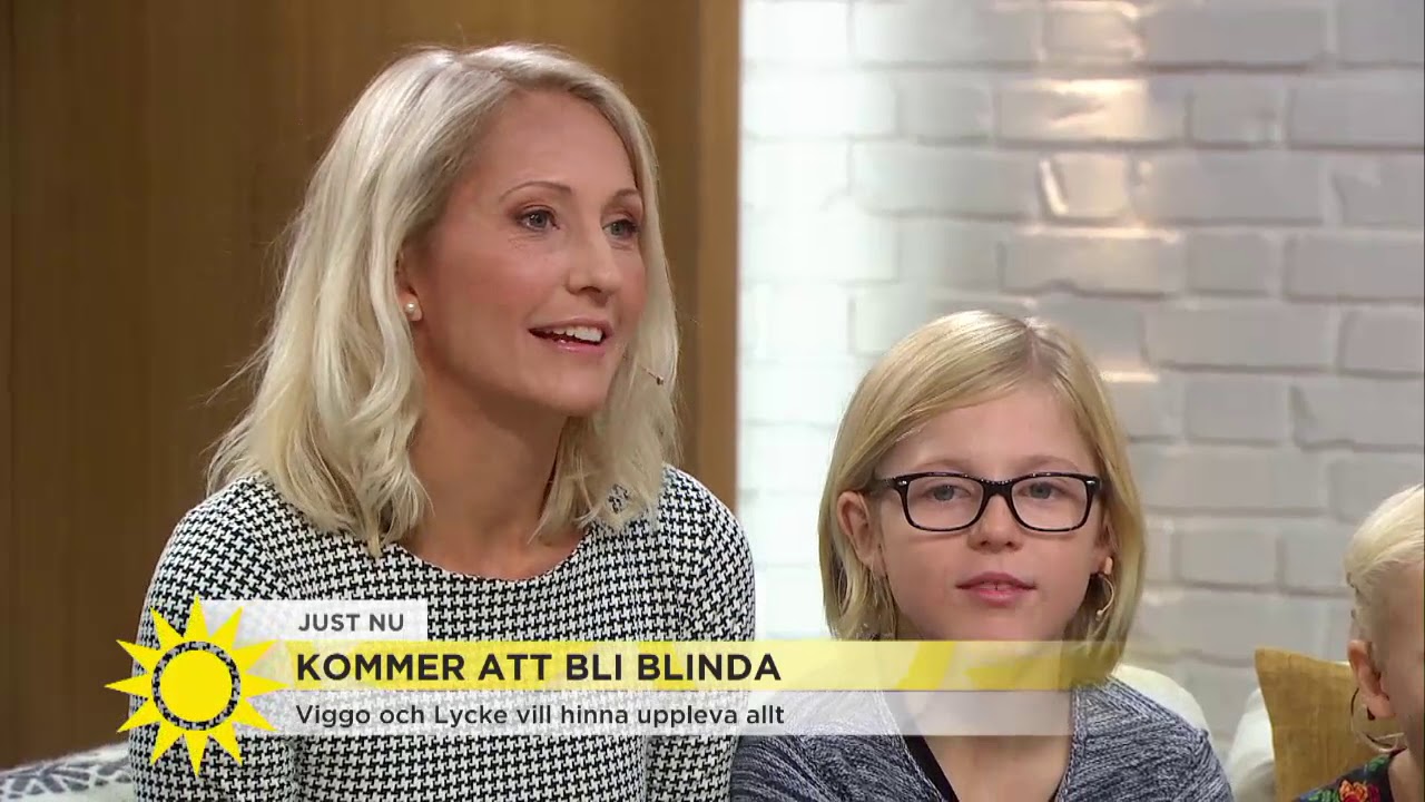 Bröder på väg bli blinda - nu vill de hinna se allt - Nyhetsmorgon (TV4)