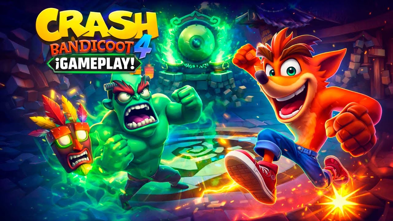 Crash Bandicoot 4 (si termino Crash me compran un juego)