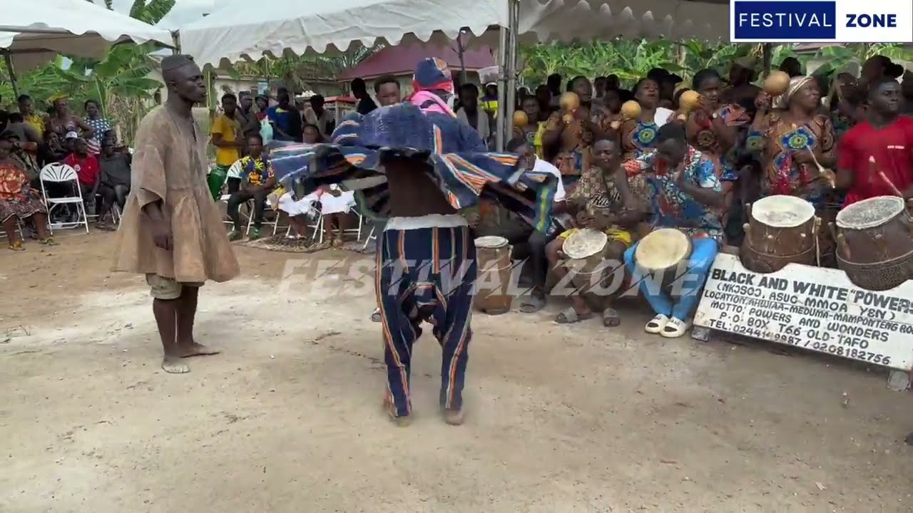 Komfour Abass @Nana Brother's (Tano kwadwo) Annual Yam Festival at Asonomaso Nkwanta