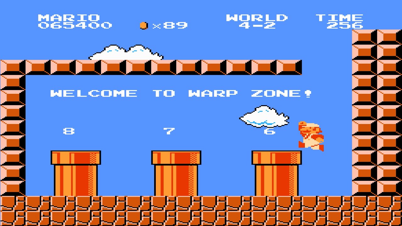 Секретная Warp Zone в Mario: как с 1-го мира сразу в 8-й? 🍄✨
