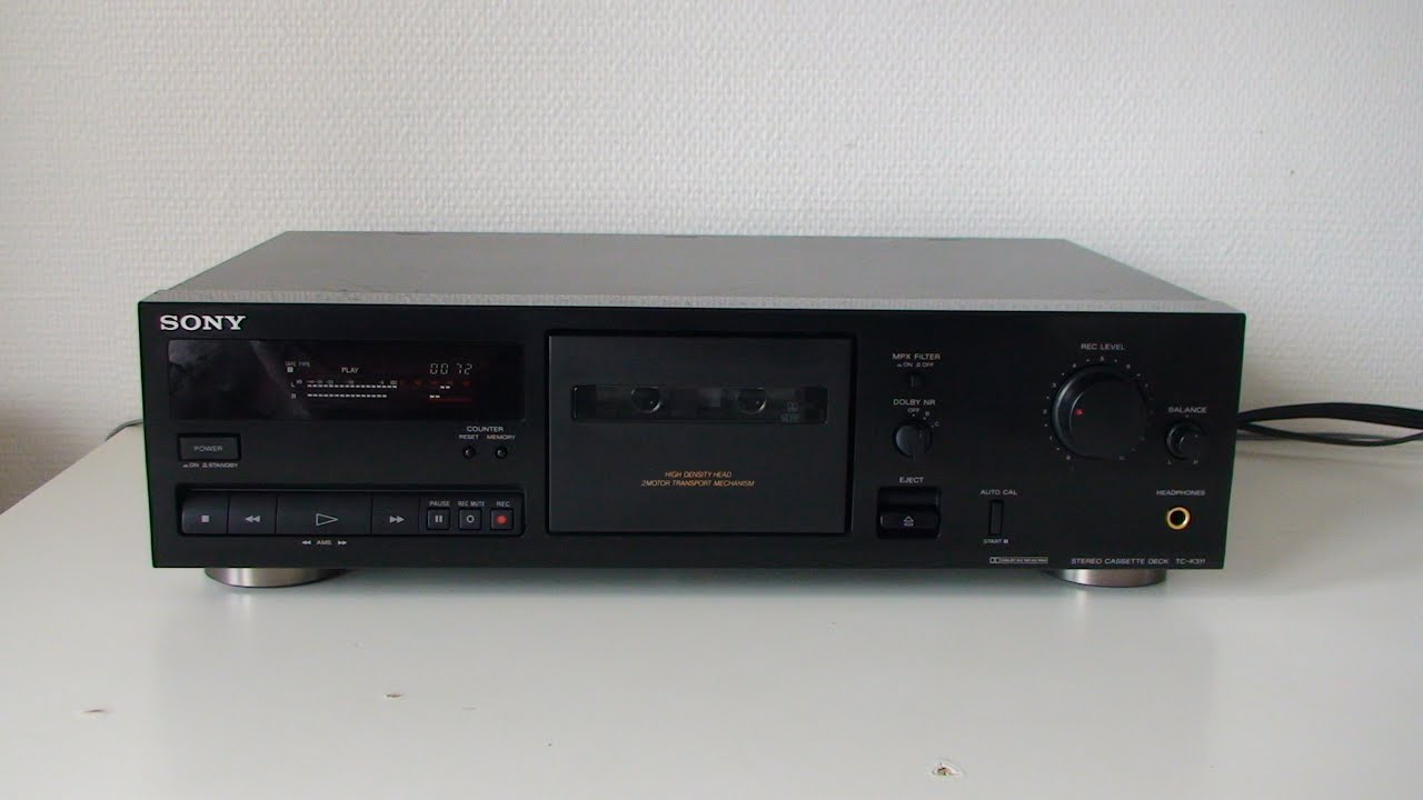Platine cassette SONY TC K311
