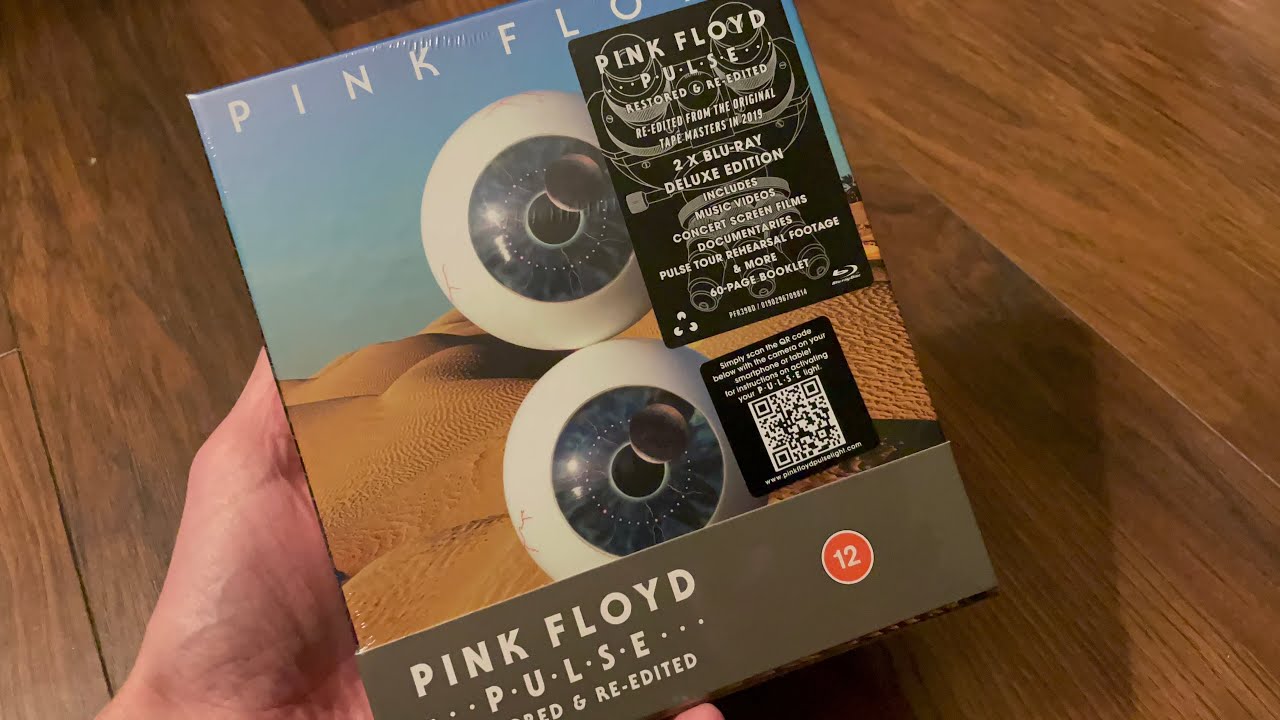 Pink Floyd P.U.L.S.E. Restored and re-edited. Filmed live at Earls Court London 20 Oct 1994 Blu-ray