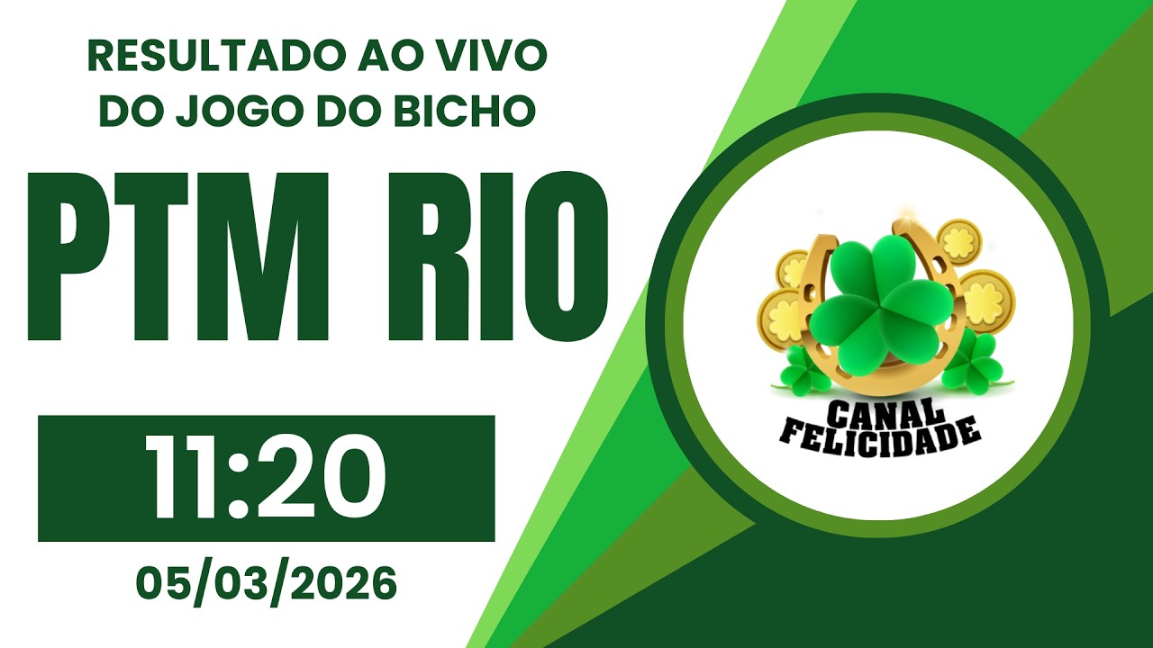 🍀 Resultado da PTM Rio 11:20 – Resultado do Jogo do Bicho De Hoje 05/03/2026