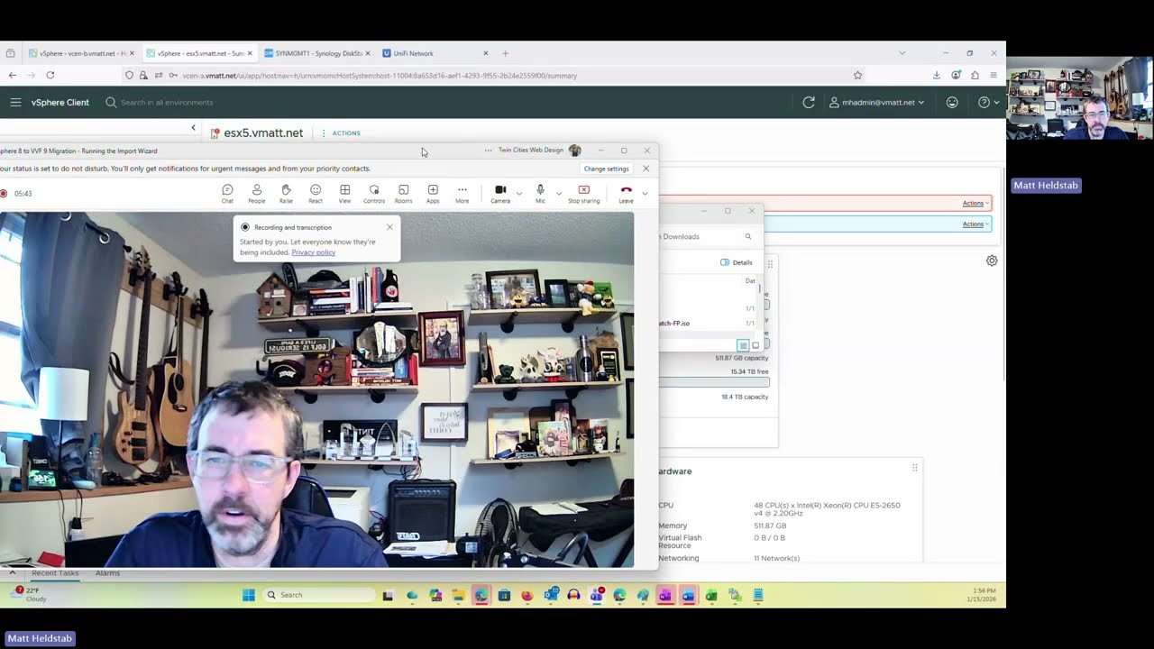 vSphere 8 to VVF 9 Migration - (Brownfield) Pt1 - vCenter 9 Upgrade, VCF Operations Deploy
