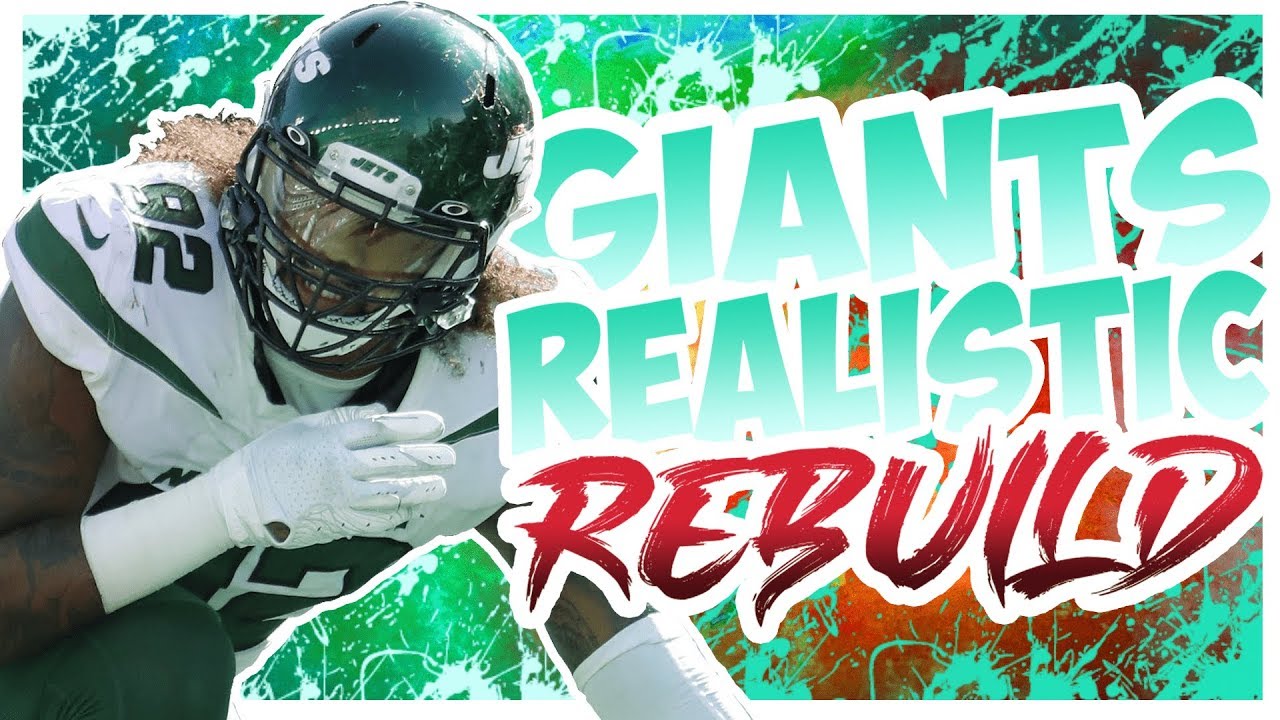 Rebuilding The New York Giants - Madden 20 Connected Franchise Realistic Rebuild