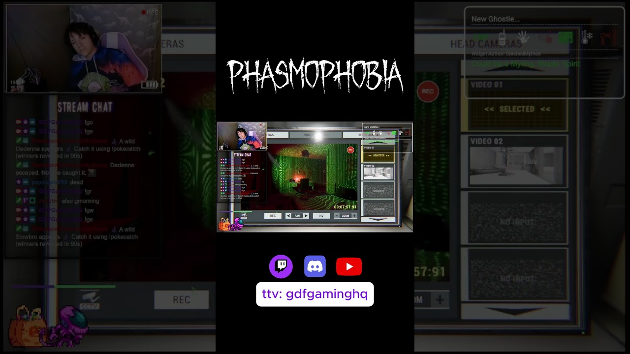 Wait&hellip; Is He Dead?! 💀😂 | Phasmophobia Chaos w/ Hemo & PsycoWolf #shorts