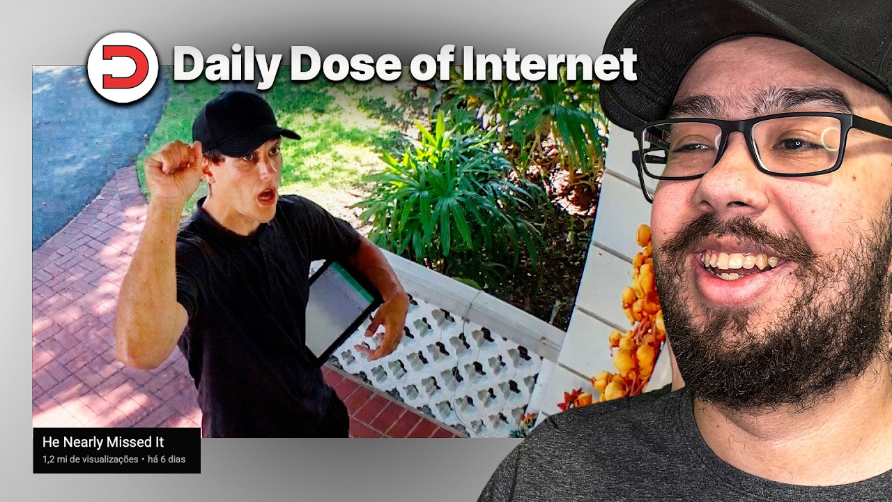 ELE QUASE PERDEU! – REACT DAILY DOSE OF INTERNET