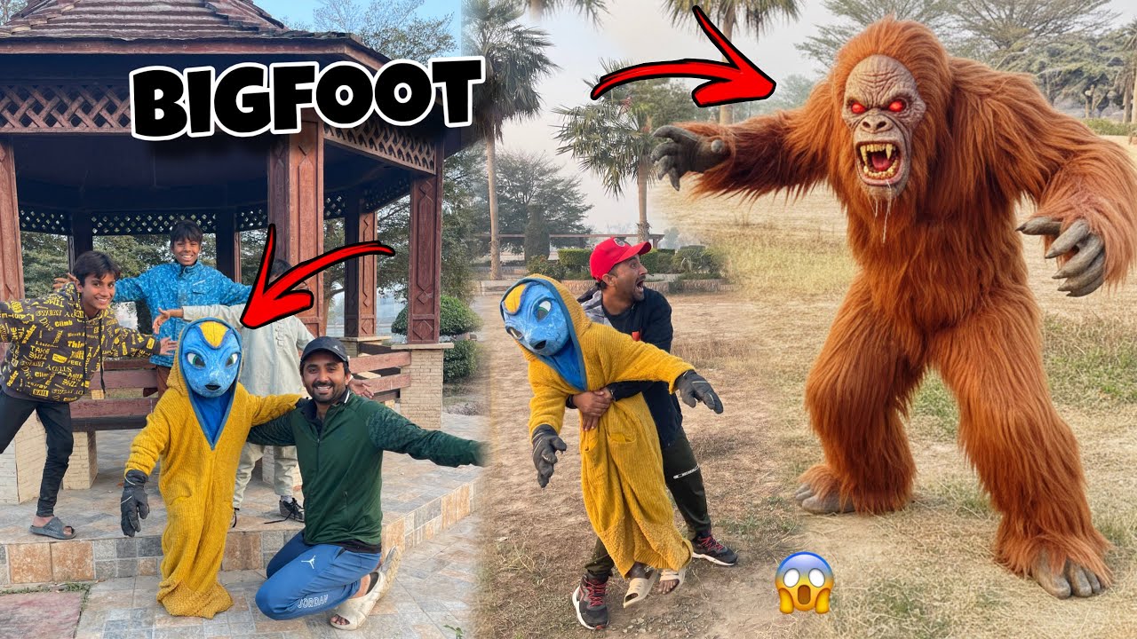 BIGFOOT Se Jadu Alien Ko Azad Kerwa Liya😱🦍Jadu Alien Bach Gya