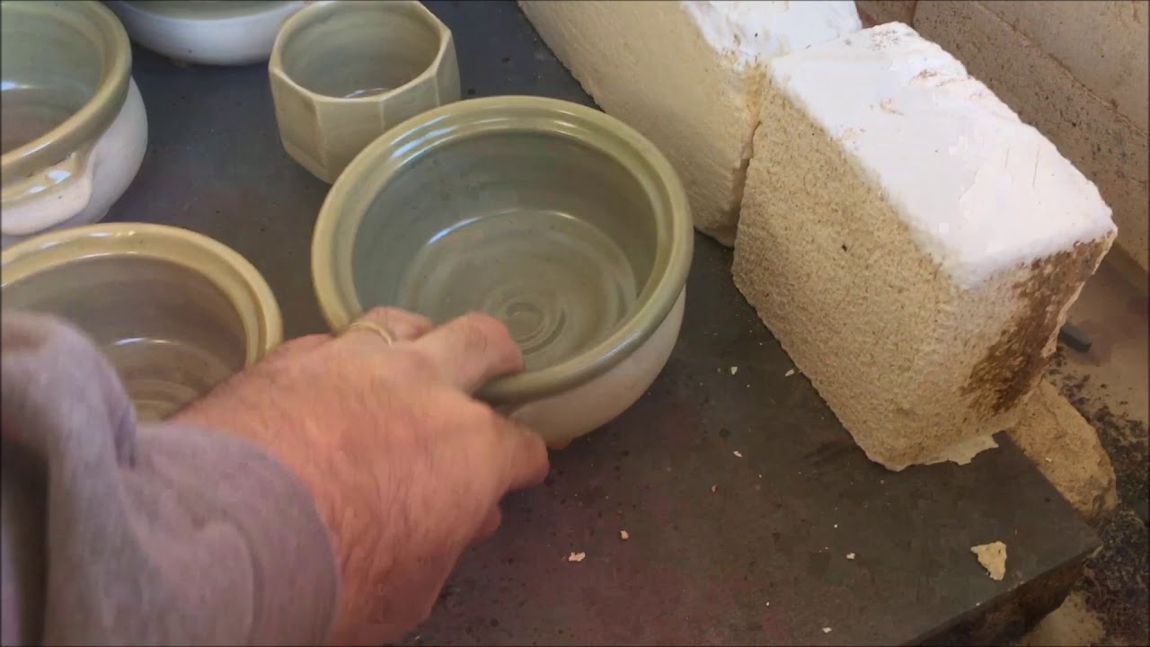 Olsen fast fire kiln - firing and results.