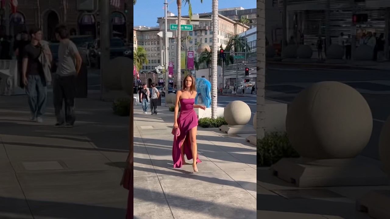 Вы бы сюда прогулялись пешком? Беверли-Хиллз 🌴 Калифорния 🇺🇸