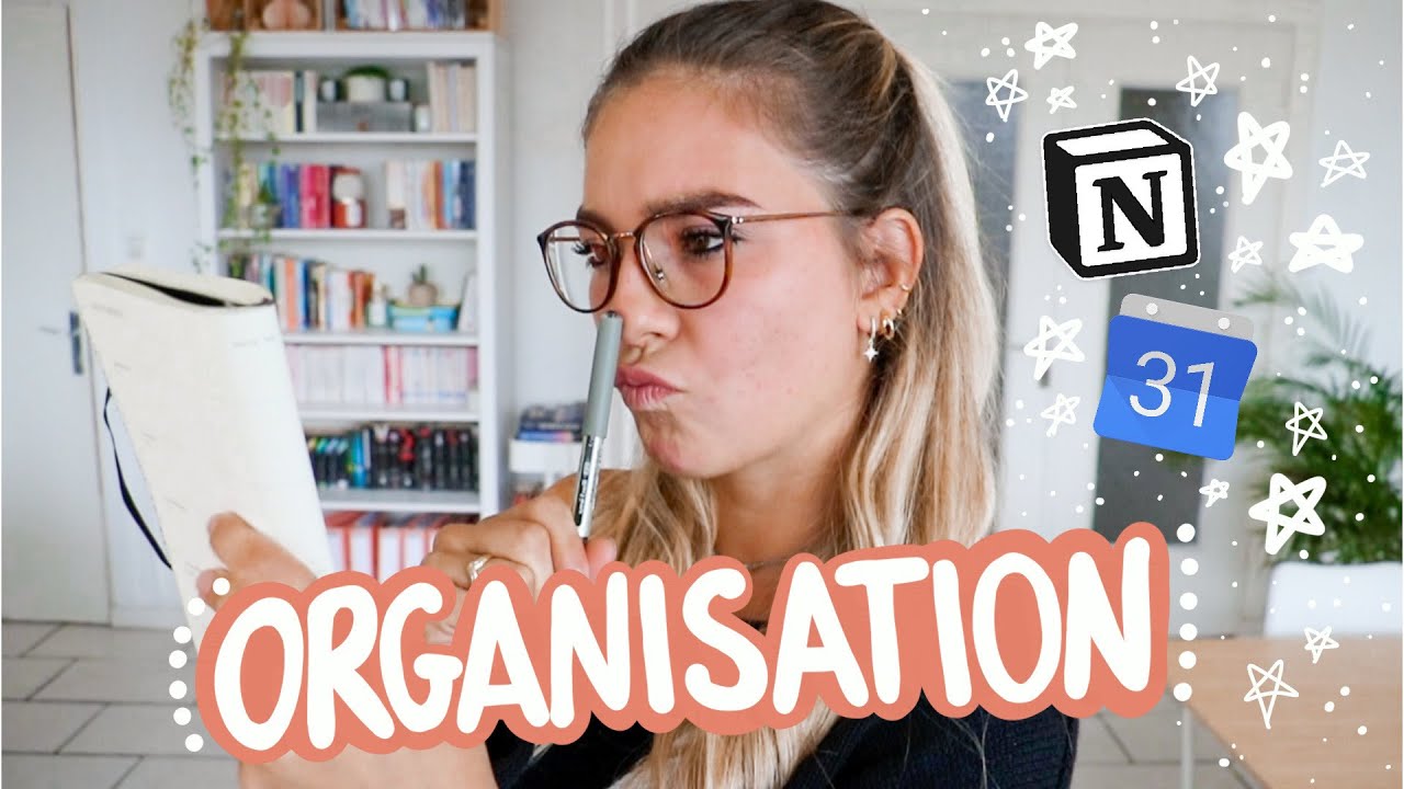 Mon organisation (Google calendar, Notion, etc)