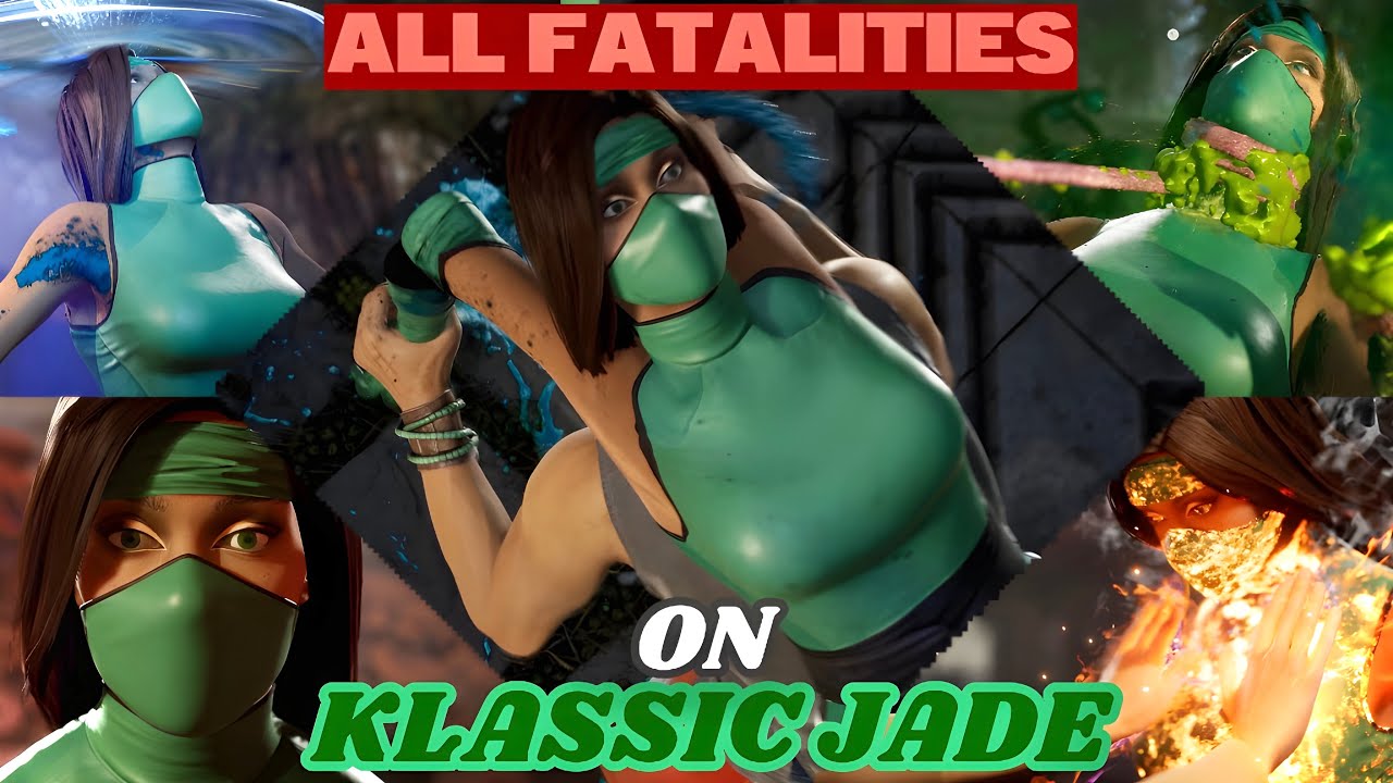 All Fatalities on Klassic Jade - Mortal Kombat 1