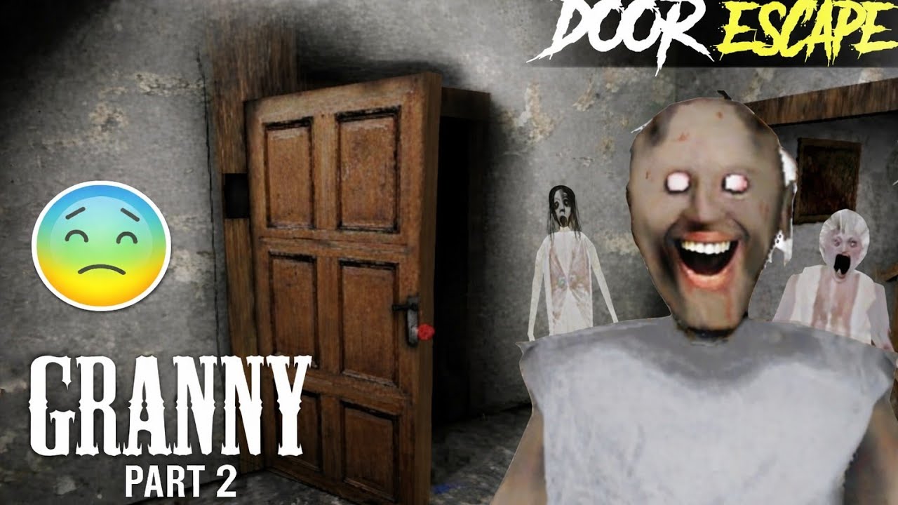 I sceped through the door in Granny's house | Granny chapter 1 gameplay mobile 