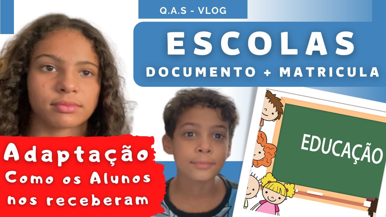 Como são as ESCOLAS PÚBLICAS em PORTUGAL 08/2022
