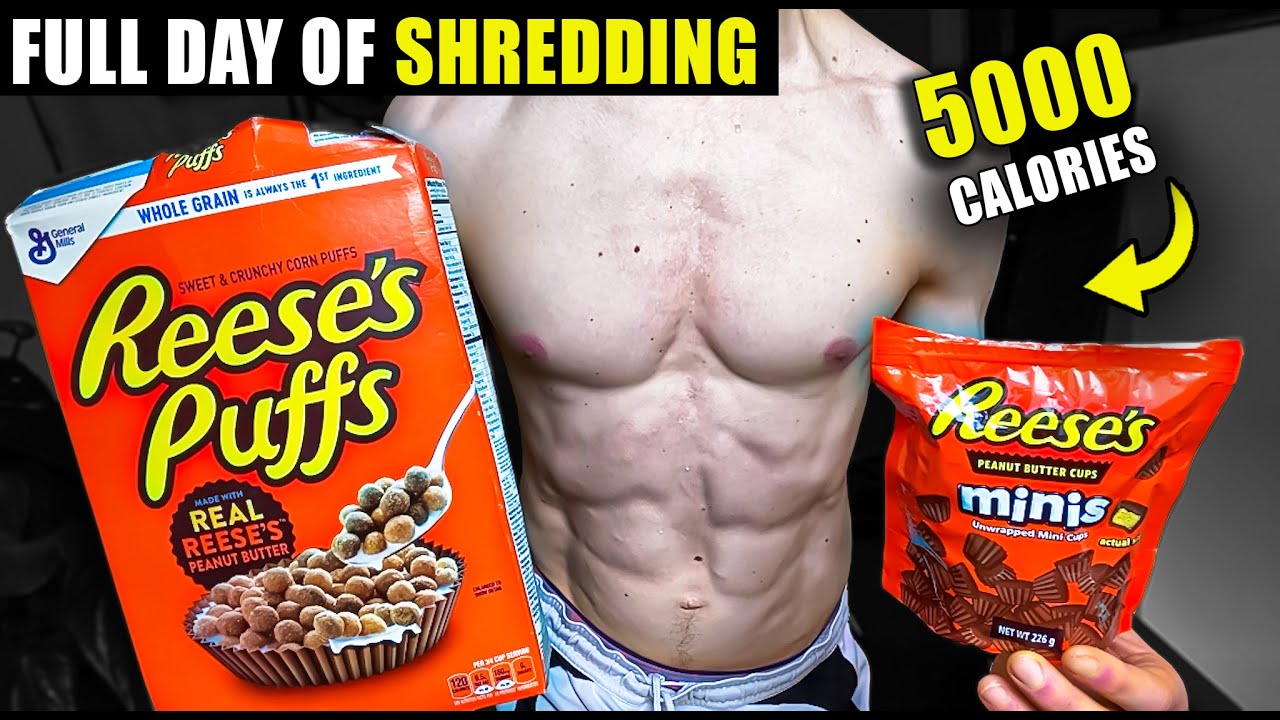 MY 5000 CALORIE FULL DAY OF EATING TO GET SHREDDED | PHYSIQUE UPDATE | NEW RECIPES
