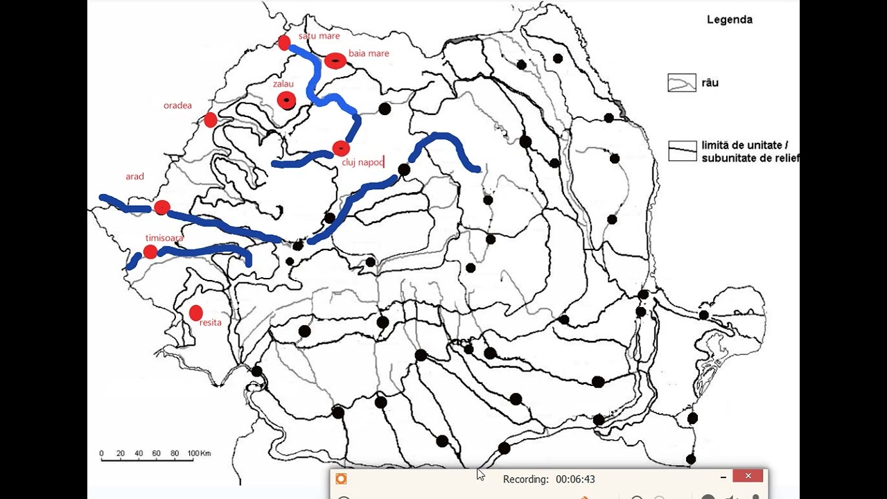 Bac Geografie Romania Orasele Romaniei