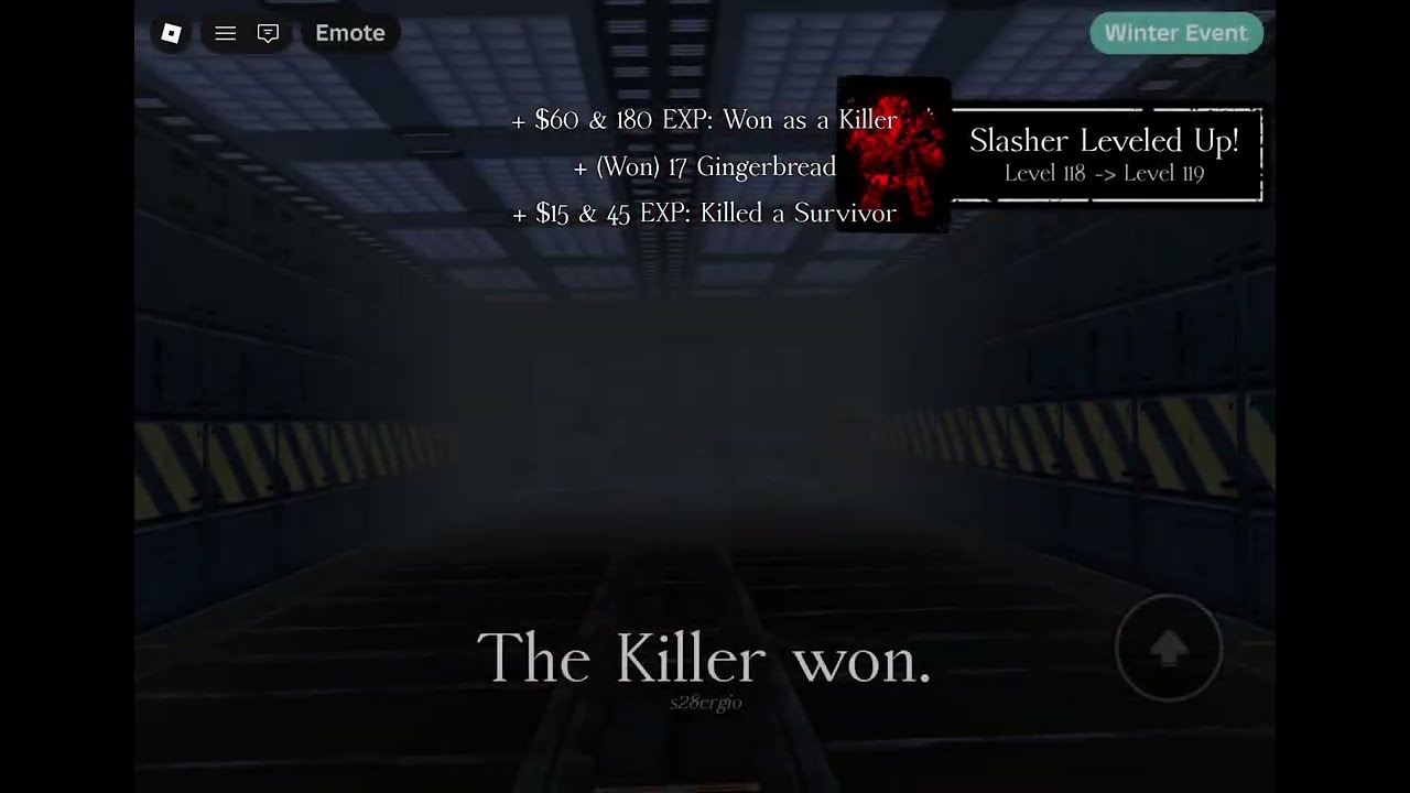 Server wiping as Friday the 13th buffed slasher (part 1)