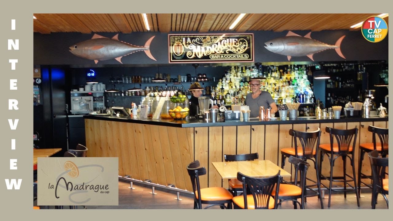 Le Restaurant Bar La Madrague du Cap par David Plantarose