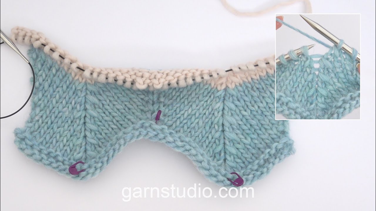 How to knit a zigzag pattern